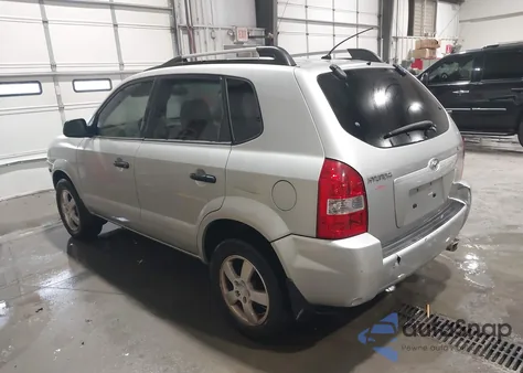 2007 Hyundai Tucson Gls from USA, damaged, VIN KM8JM12B37U605562